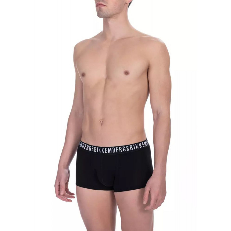 Biancheria intima di cotone nero - S