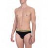 Biancheria intima di cotone nero - S