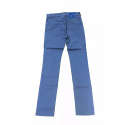 Jeans e pantaloni in cotone blu - W24