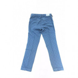 Jeans e pantaloni in cotone blu - W24