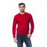 Maglione in lana merino rossa - L