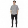 T-shirt in cotone grigio - L