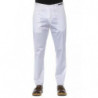 Jeans e pantaloni in cotone bianco - W54
