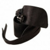 Cintura con doppia fibbia in pelle marrone scuro - 70 CM / 28 INCHES