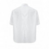 Camicia a maniche corte stampata bianca - XL