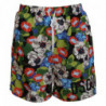 Pantaloncini da bagno da spiaggia da uomo stampa floreale sopra - I