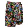 Pantaloncini da bagno da spiaggia da uomo stampa floreale sopra - I