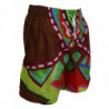 Pantaloncini da bagno da spiaggia da uomo stampati multicolori - IT