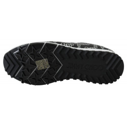 Sneakers Monza in pelle Nera e Argento - EU35/US5