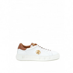 Sneakers in Pelle Bianca...