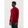 Maglione di lana rossa - S