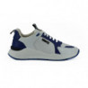Sneakers in pelle di vitello blu e bianche - EU44/US11