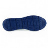 Sneakers in pelle di vitello blu e bianche - EU44/US11