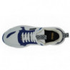 Sneakers in pelle di vitello blu e bianche - EU44/US11
