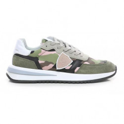 Sneaker in tessuto militare...