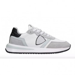 Sneaker In Tessuto Bianco -...