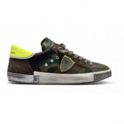 Sneaker in tessuto militare...