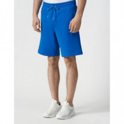 Pantaloncini in cotone blu...