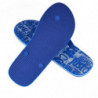 Infradito da uomo con logo azzurro chic - EU46/US13