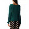 Maglione di seta verde - XS