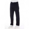 Pantaloni chic in cotone con cuciture a contrasto - W54