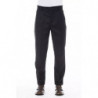 Pantaloni sartoriali chic in misto lana grigia - W52