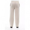 Pantaloni eleganti con coulisse beige - W48