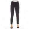 Pantaloni Eleganti Neri con Tasche a Filetto - W40