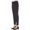 Pantaloni Eleganti Neri con Tasche a Filetto - W40