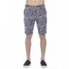 Pantaloncini in cotone blu - W54