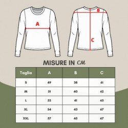 Maglione girocollo basic in misto cashmere blu - XL