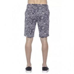 Pantaloncini in cotone blu - W54