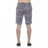 Pantaloncini in cotone blu - W54