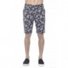 Pantaloncini in cotone blu - W48