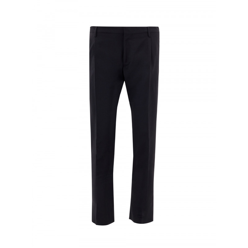 Pantaloni Sartoriali Blu In Misto Lana - IT50 - M-L