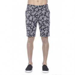 Pantaloncini in cotone blu...