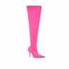 Stivale sopra il ginocchio rosa neon - EU39/US9