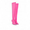 Stivale sopra il ginocchio rosa neon - EU39/US9
