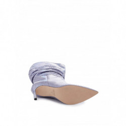 Stivaletto slouchy alla caviglia con stampa rettile - EU38/US8