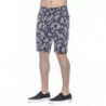 Pantaloncini in cotone blu - W52