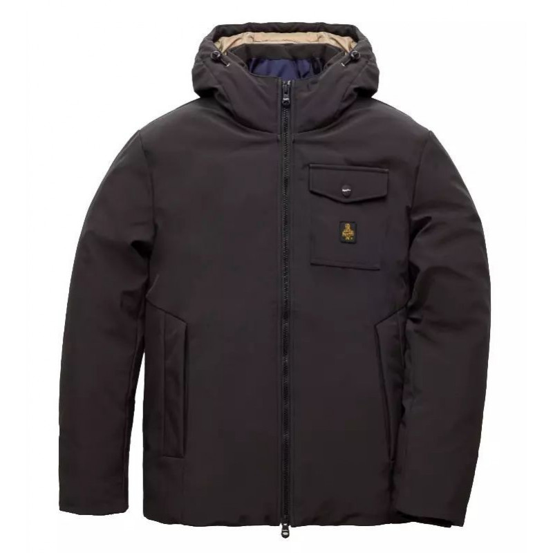 Giacca in poliestere nero - L