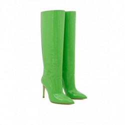 Stivale in vernice verde - EU37.5/US7.5