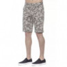Pantaloncini in cotone verde - W54