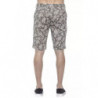 Pantaloncini in cotone verde - W54