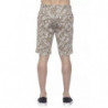 Pantaloncini in cotone beige - W56