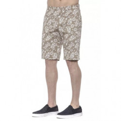 Pantaloncini in cotone beige - W48
