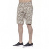 Pantaloncini in cotone beige - W48