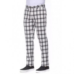 Jeans e pantaloni in cotone bianco e nero - W56