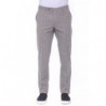 Jeans e pantaloni in cotone grigio - W54