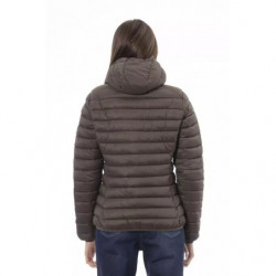 Giacca trapuntata chic con cappuccio per uno stile sofisticato - M